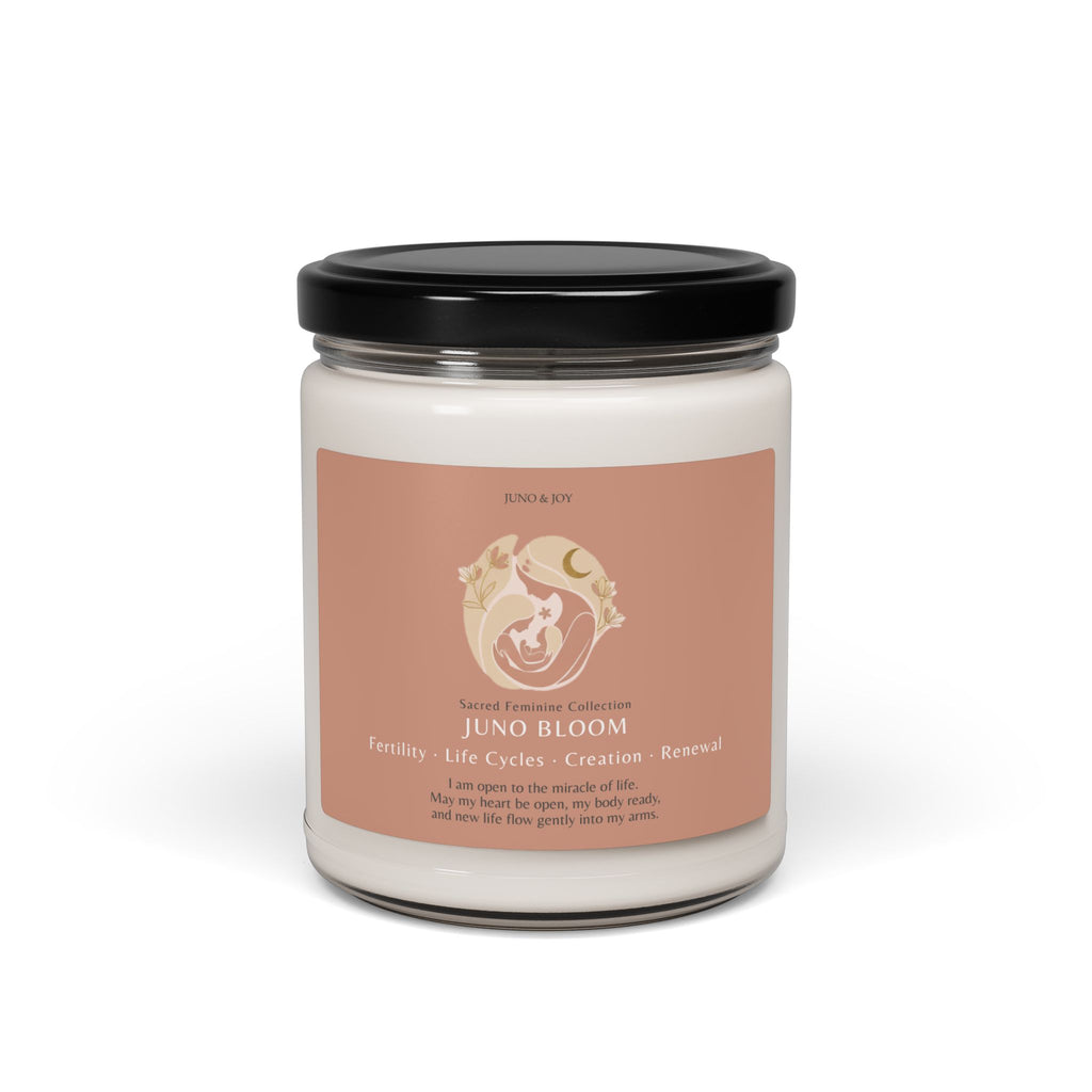 JUNO BLOOM | Manifestation & Fertility Journey Ritual Candle - 9oz