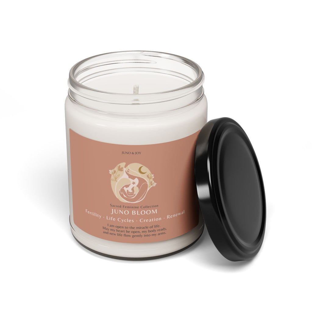 JUNO BLOOM | Manifestation & Fertility Journey Ritual Candle - 9oz