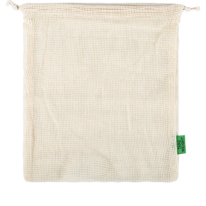 Reusable Cotton String Bag | Eco-Friendly Mesh Grocery Tote for Fruits & Veggies