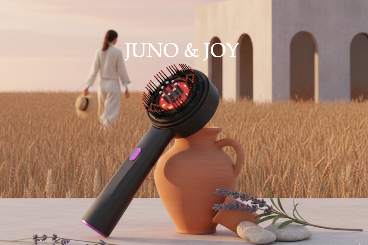 AURA - 3 in 1 Red Light Scalp Therapy Massager Comb