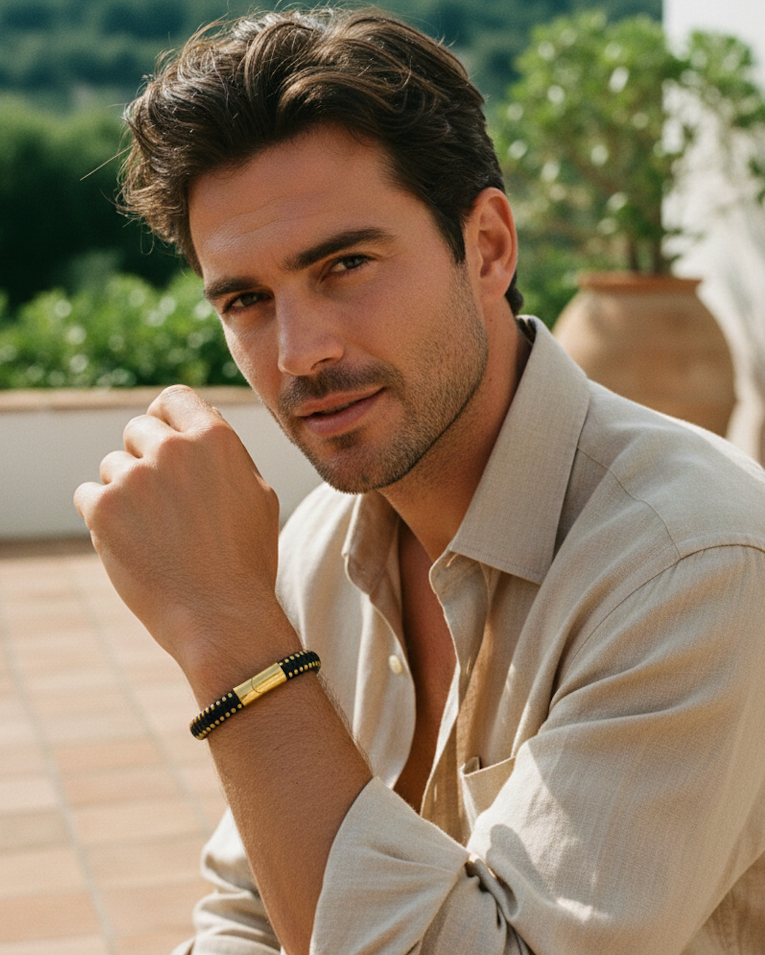 The Forge Braided Men’s Bracelet