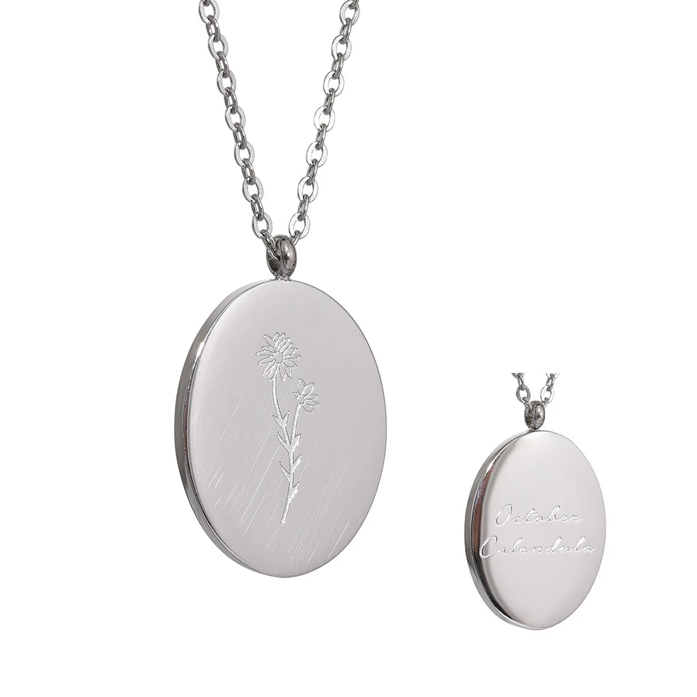 Signature Birth Flower Necklace | A Timeless Symbol of Connection
