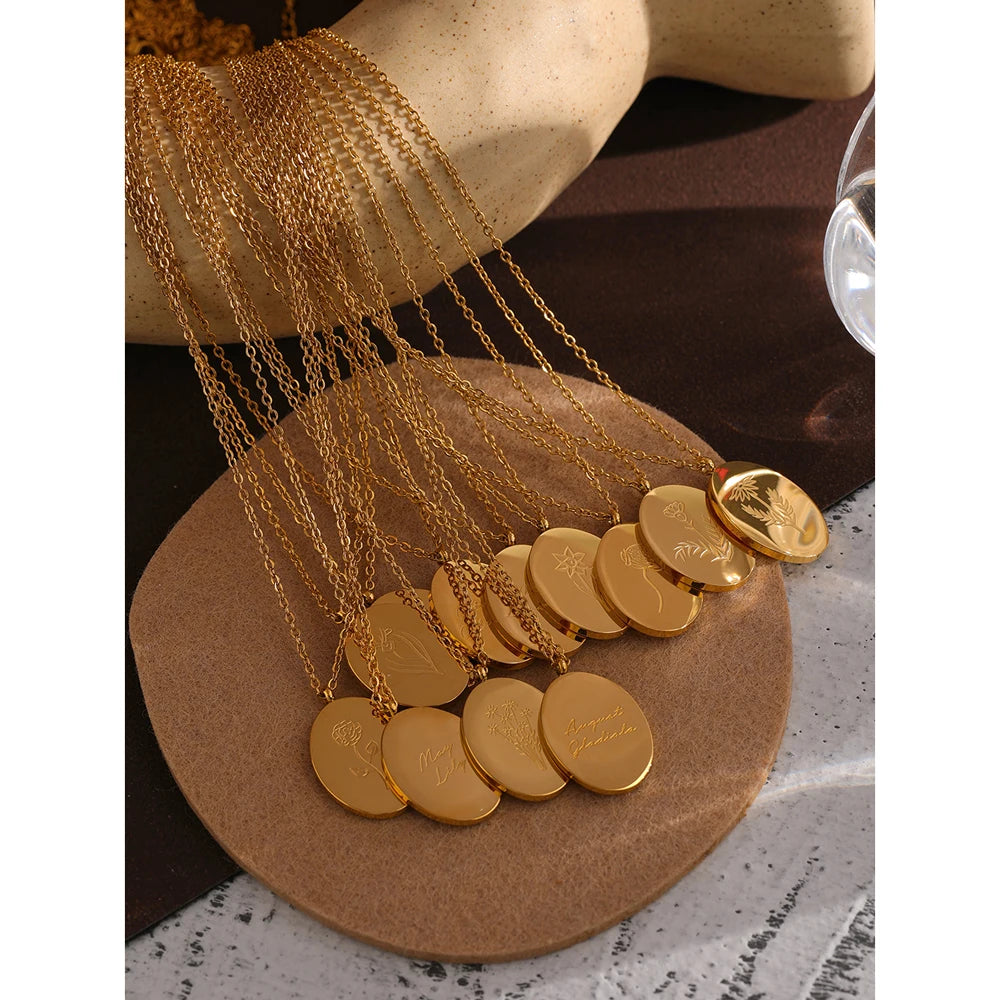 Signature Birth Flower Necklace | A Timeless Symbol of Connection