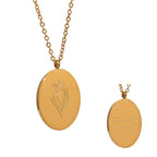 Signature Birth Flower Necklace | A Timeless Symbol of Connection