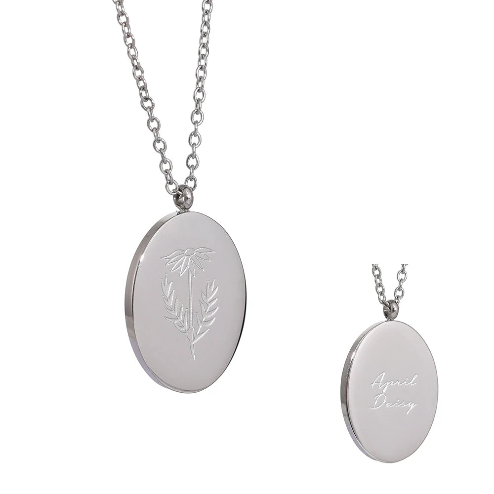Signature Birth Flower Necklace | A Timeless Symbol of Connection