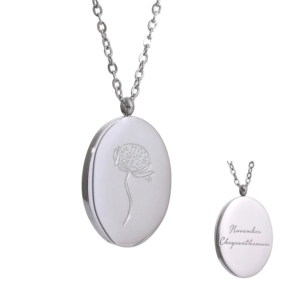 Signature Birth Flower Necklace | A Timeless Symbol of Connection