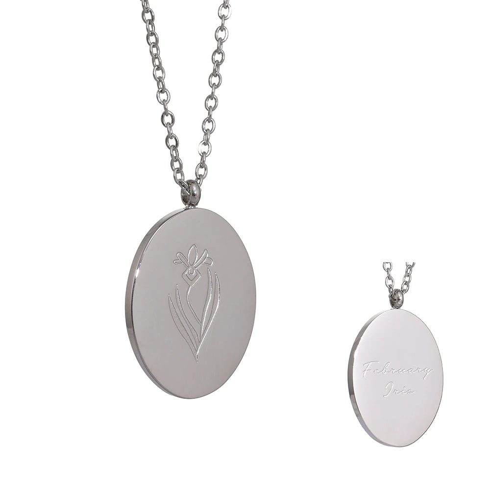 Signature Birth Flower Necklace | A Timeless Symbol of Connection