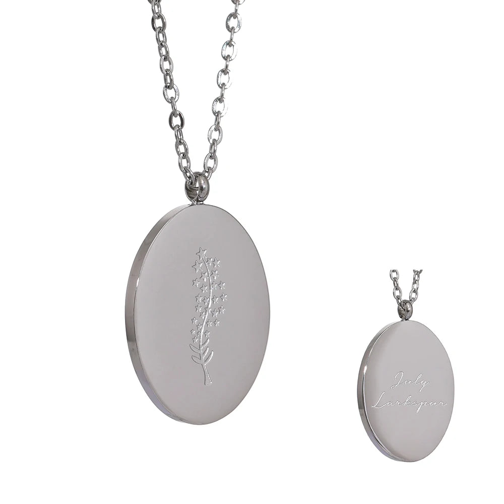 Signature Birth Flower Necklace | A Timeless Symbol of Connection
