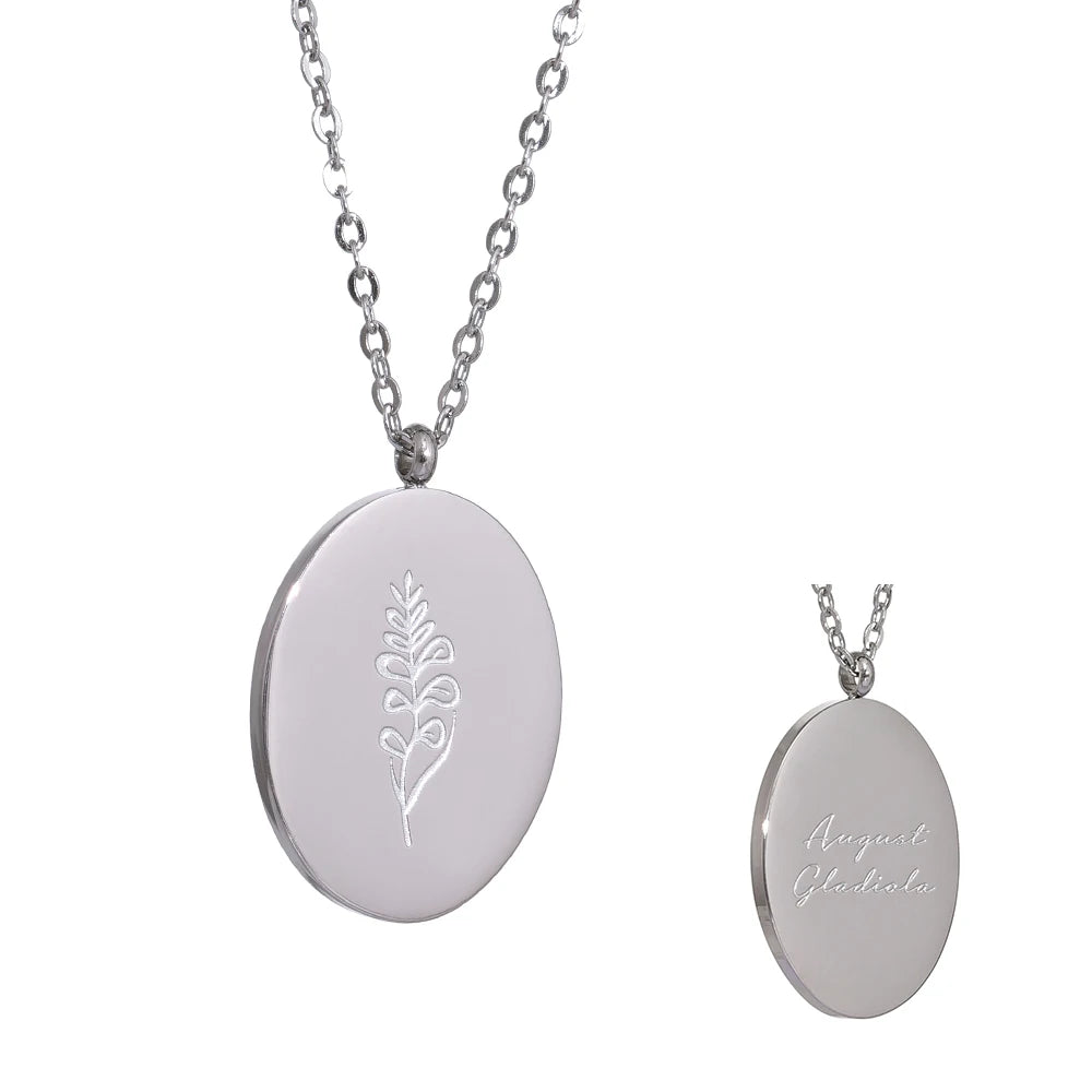 Signature Birth Flower Necklace | A Timeless Symbol of Connection