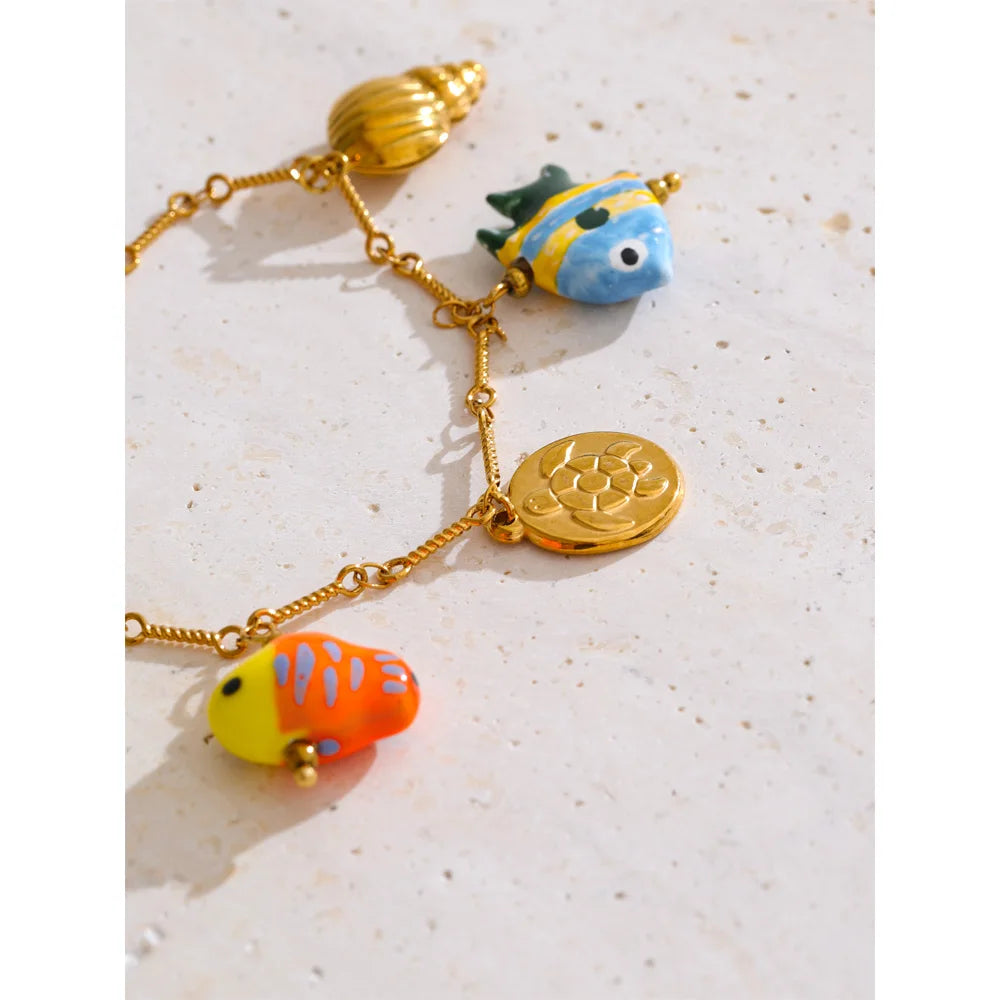 The Mediterranean Odyssey Charms necklace