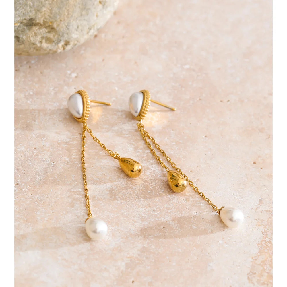 The Celestial Dewdrop Earrings