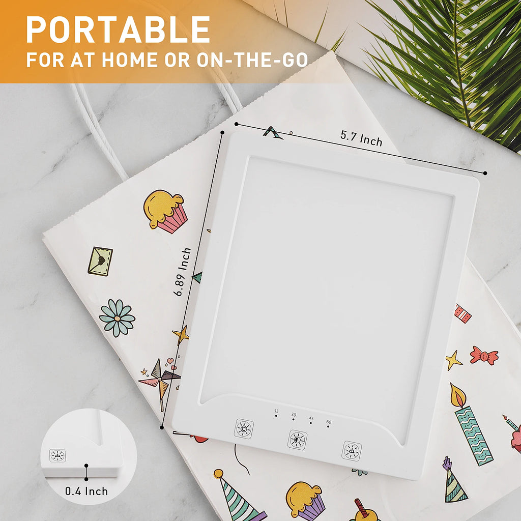 The GlowUp Light Therapy Lamp  – Seasonal Mood Boost & Energy Support