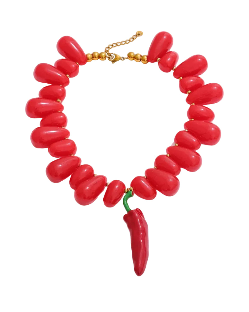 CHILI CHERIE STATEMENT NECKLACE