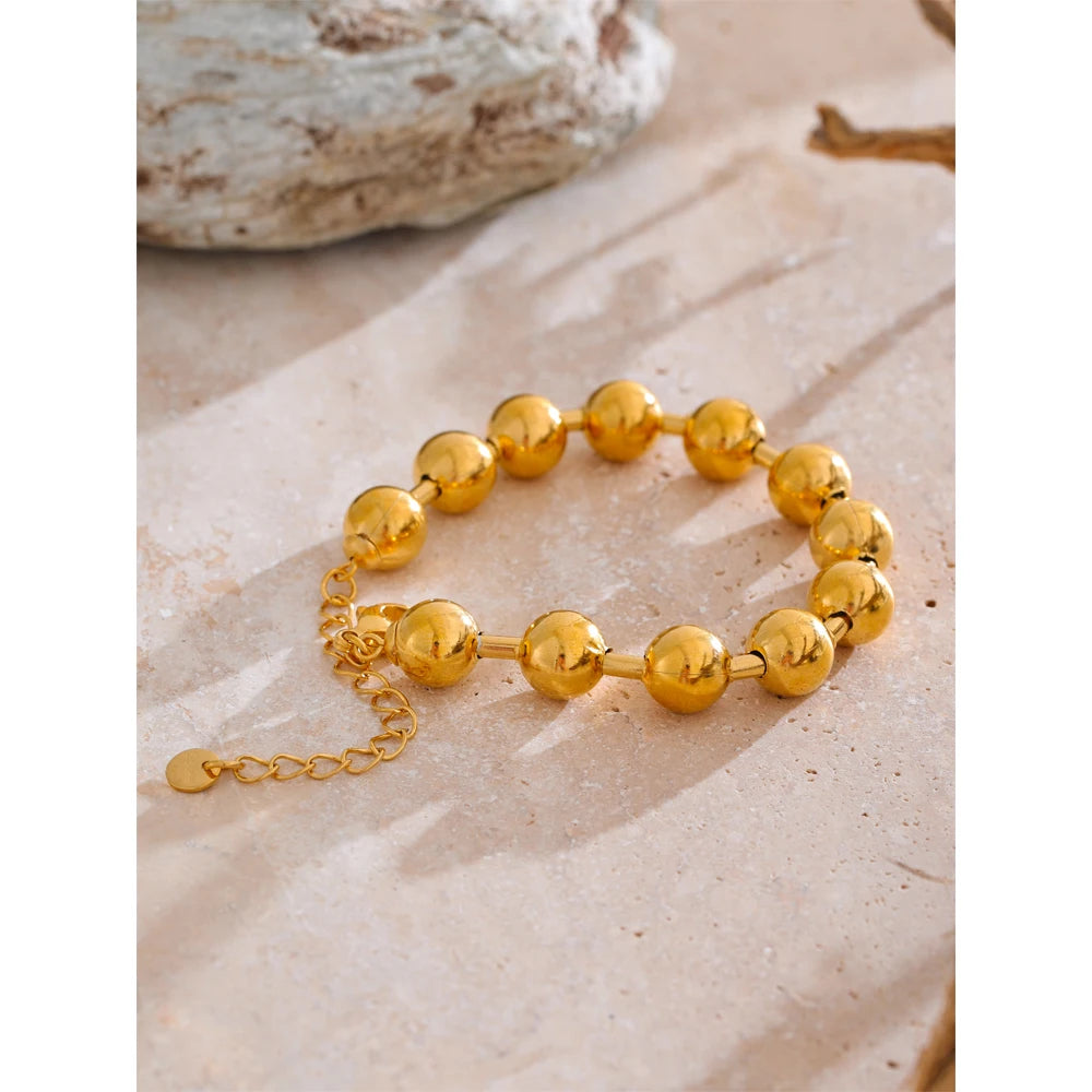 LUMA BAR | Polished Bead Chain Bracelet