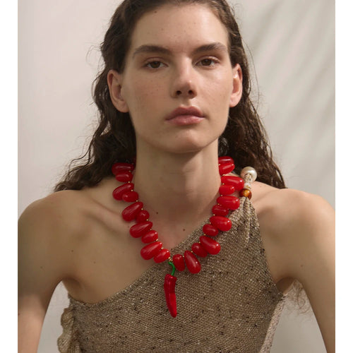 CHILI CHERIE STATEMENT NECKLACE