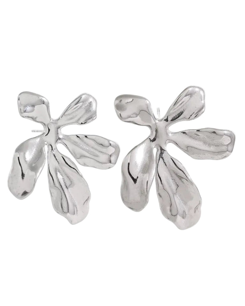 Organic Bloom Statement Earrings