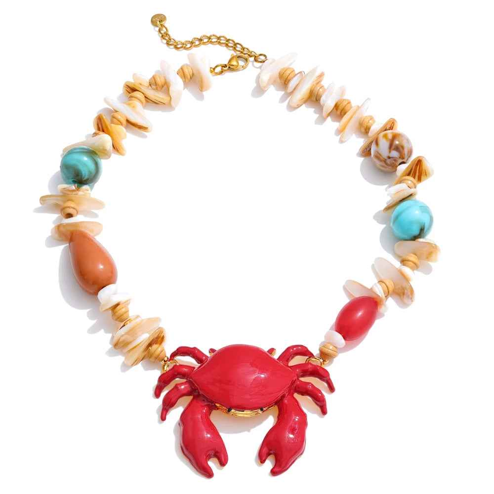 Inner Child Candy | Handmade Ocean Statement Necklace
