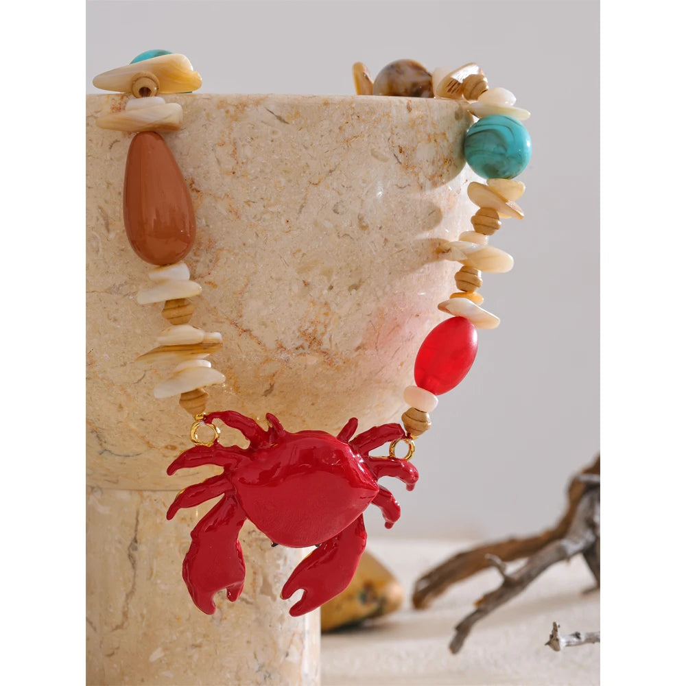 Inner Child Candy | Handmade Ocean Statement Necklace