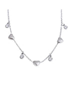 AMORÉ | Collier romantique en forme de cœur et de zircone