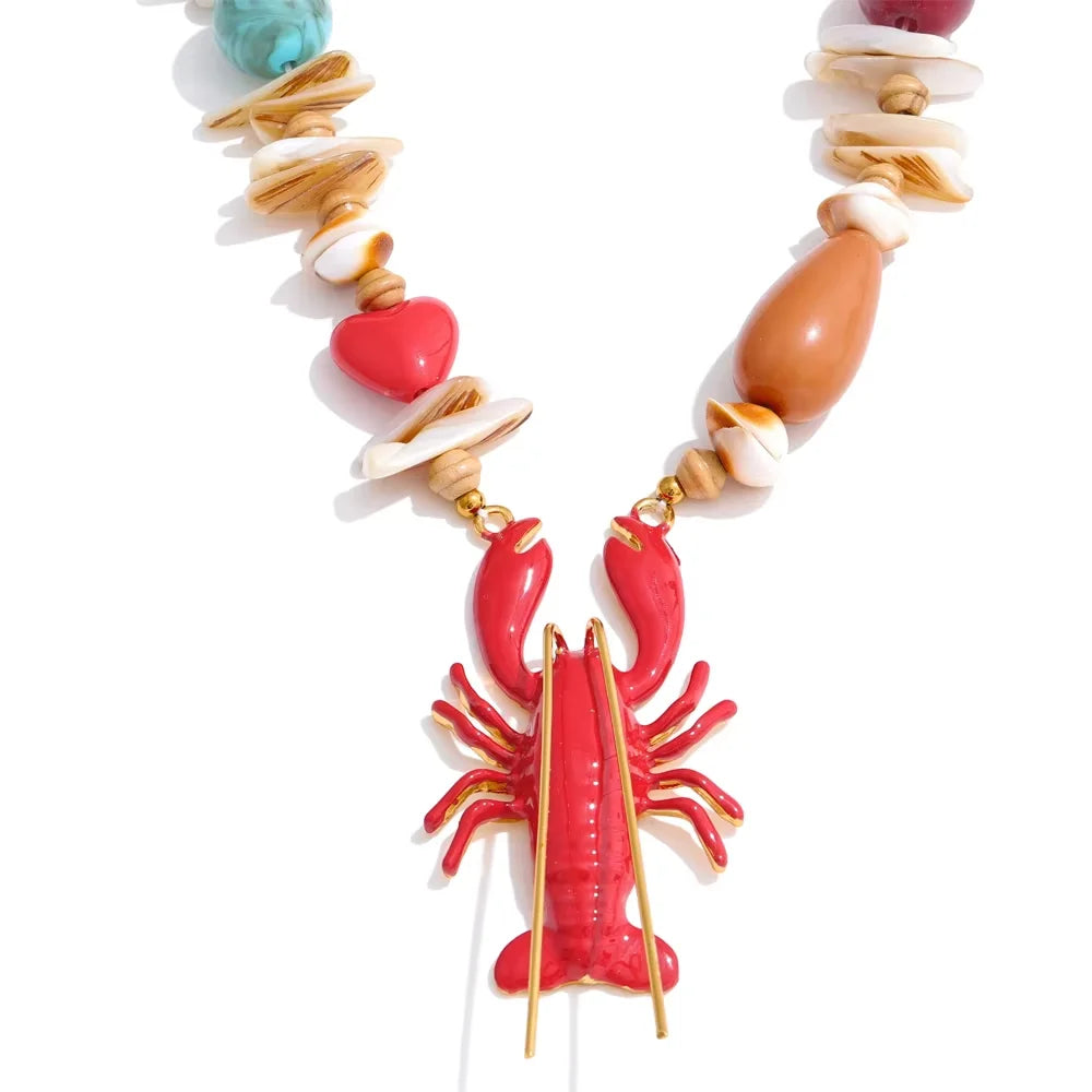 Inner Child Candy | Handmade Ocean Statement Necklace
