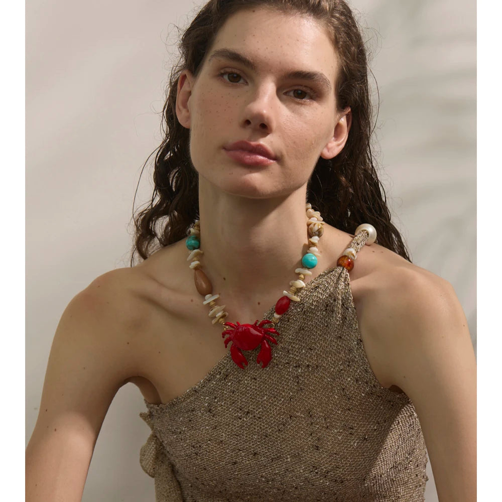 Inner Child Candy | Handmade Ocean Statement Necklace