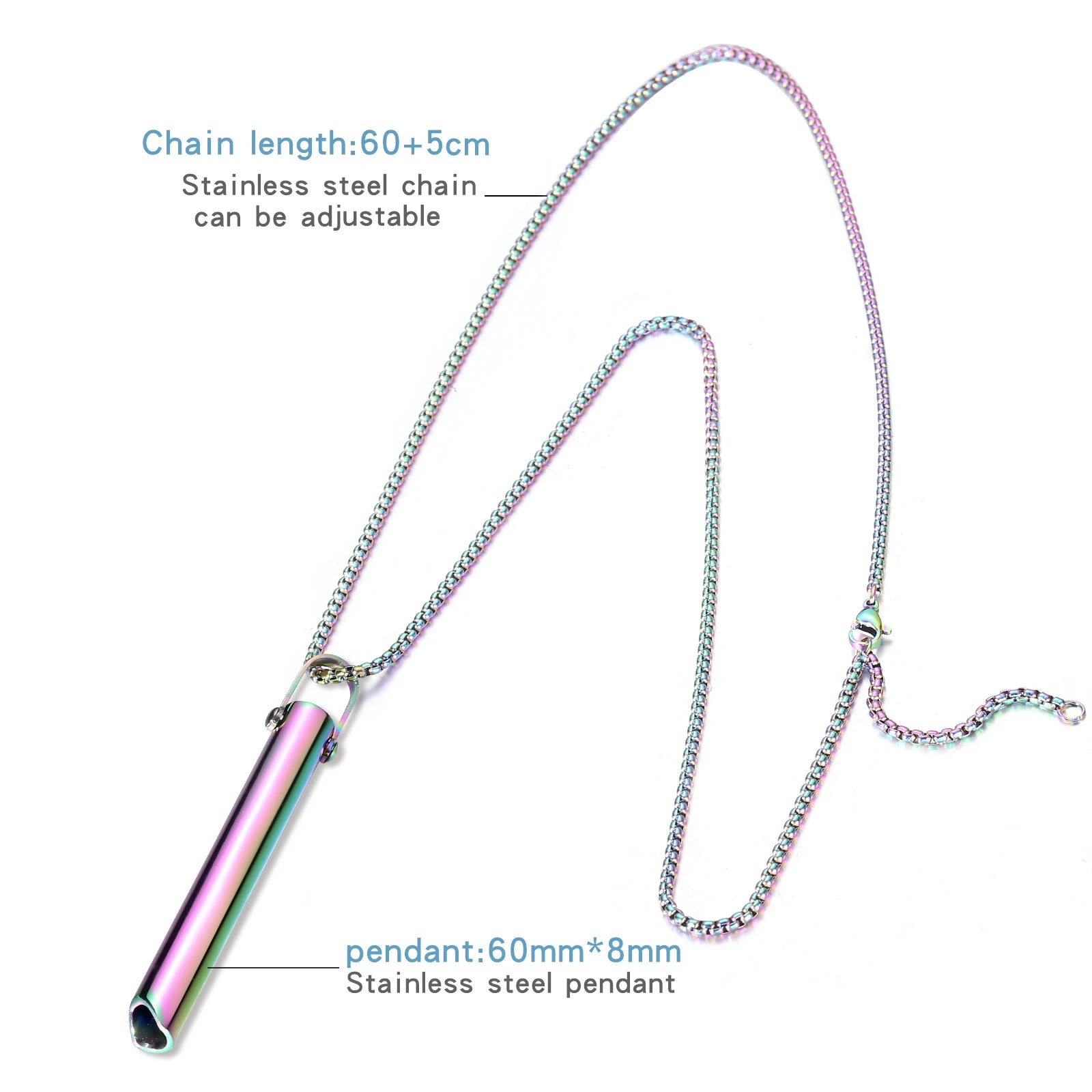 Mindful Breathing Necklace - Anxiety Relief & Stop Smoking Tool