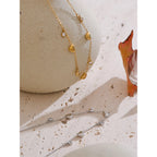 AMORÉ | Collier romantique en forme de cœur et de zircone