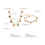 The Kaleidoscope Drop | Colorful Cubic Zirconia Bracelet