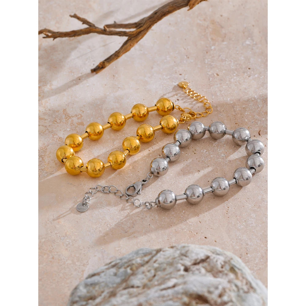 LUMA BAR | Polished Bead Chain Bracelet