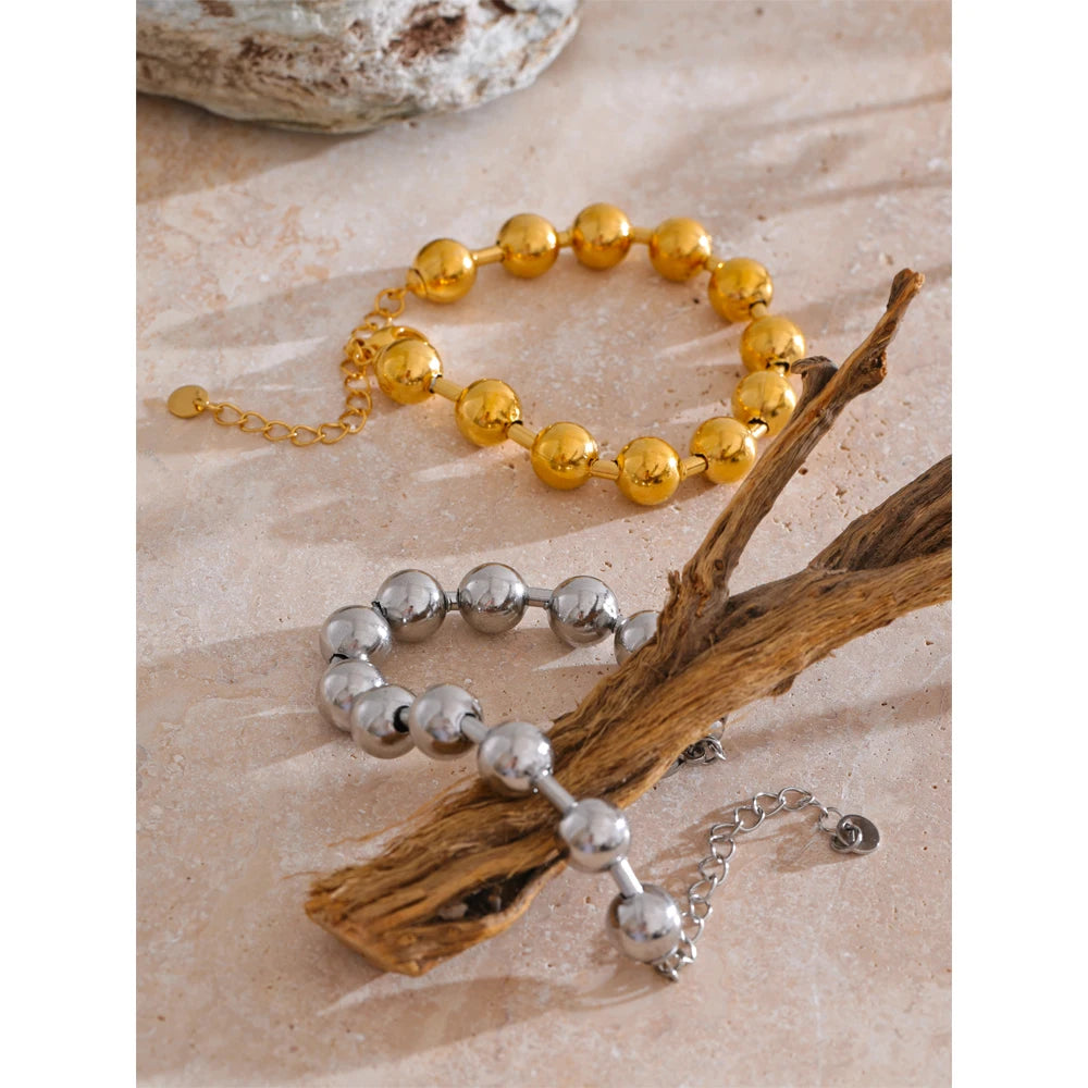 LUMA BAR | Polished Bead Chain Bracelet