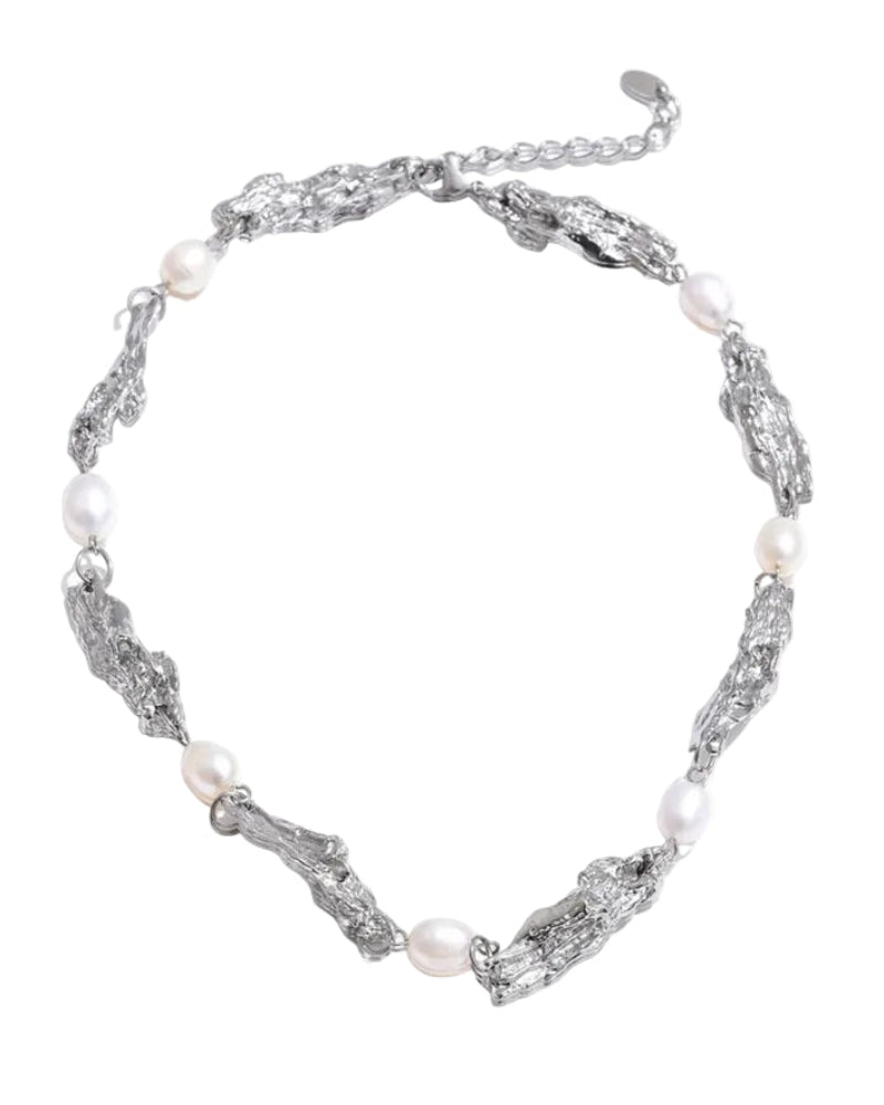 Molten Gold | Natural Pearl Necklace